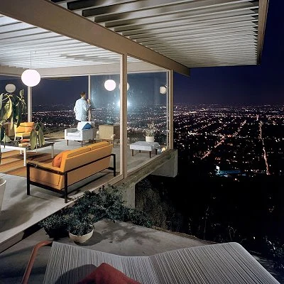 Mid Century Modern architecture in Los Angeles 1959.