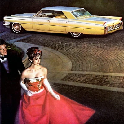 1963 advertisement for Cadillac.