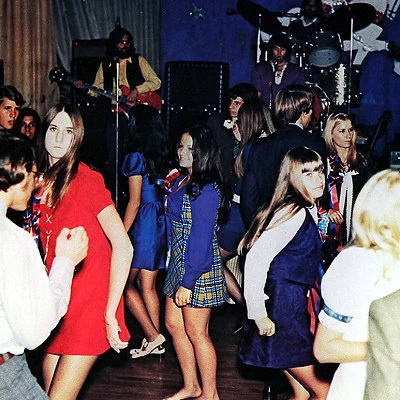 American high school dance shot from a yearbook.