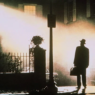 The Exorcist is a hit 1973 horror film starring 12-year-old actress Linda Blair as a girl possessed by the devil.