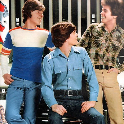 Young men's fashion from the 1978 Ward's catalog.
