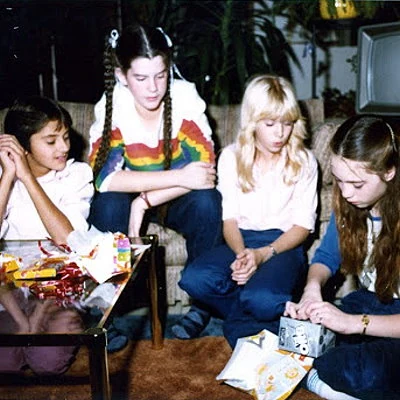 At home birthday party in 1982.