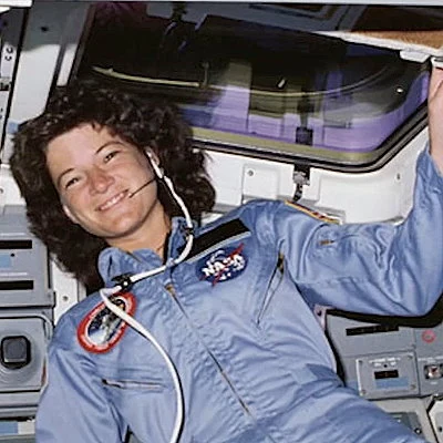 Astronaut and physicist Sally Ride becomes the first American woman in space as part of the Space Shuttle Challenger STS-7 mission.