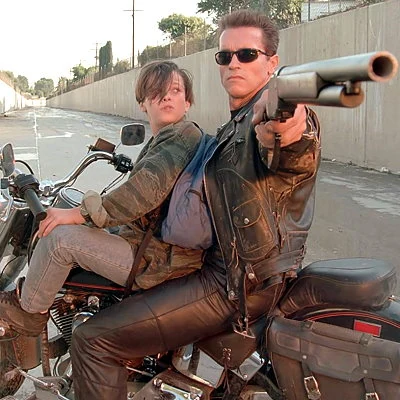 The highest grossing film of 1991 is Terminator 2: Judgement Day starring Arnold Schwarzenegger and Linda Hamilton.
