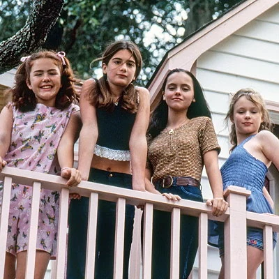 The coming-of-age film Now and Then is a popular ensemble film that looks back at the lives of four girls in the pivotal summer of 1970. The ensemble cast includes actors Christina Ricci, Thora Birch, Gaby Hoffmann, Ashleigh Aston Moore, Melanie Griffith, Demi Moore, Rosie O'Donnell and Rita Wilson among others.