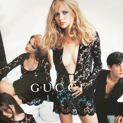 1996 advertisement for Gucci.