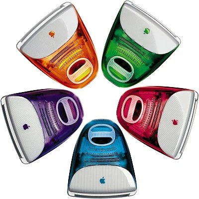 Apple's iMac computer advertisement.